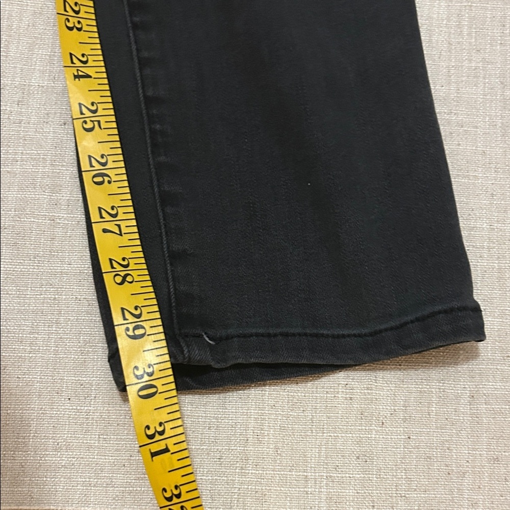 Jag Jeans Women's 26 Straight Leg Black Stretch Denim - Picture 6 of 11